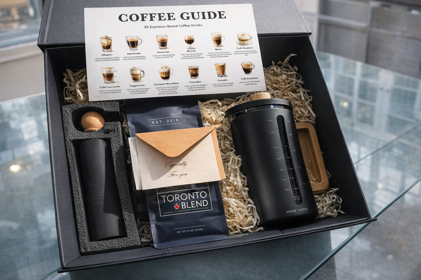 :Hot Brew Essentials Gift Box: