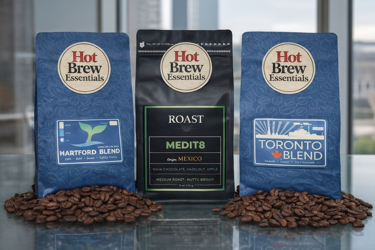 Premium Coffee.Freshly Roasted Whole Beans (16oz & 12oz- 100% Arabica Blend)